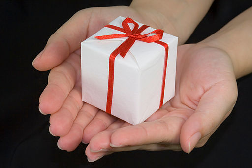 Credit: asenat29 http://commons.wikimedia.org/wiki/File:Giving_a_gift.jpg#filelinks